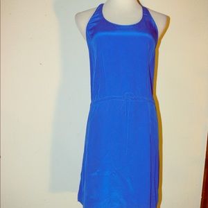 Lavender Brown Silk Dress